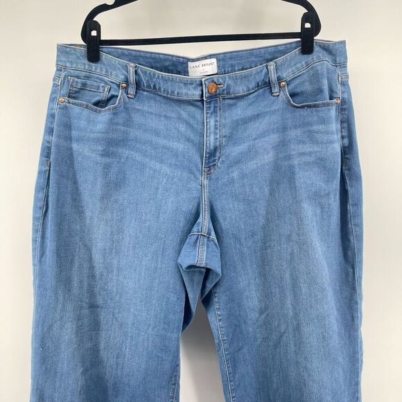 Lane Bryant Signature Fit Flex Magic Waistband Wide Leg Jeans Women’s Size 24 - Picture 3 of 15